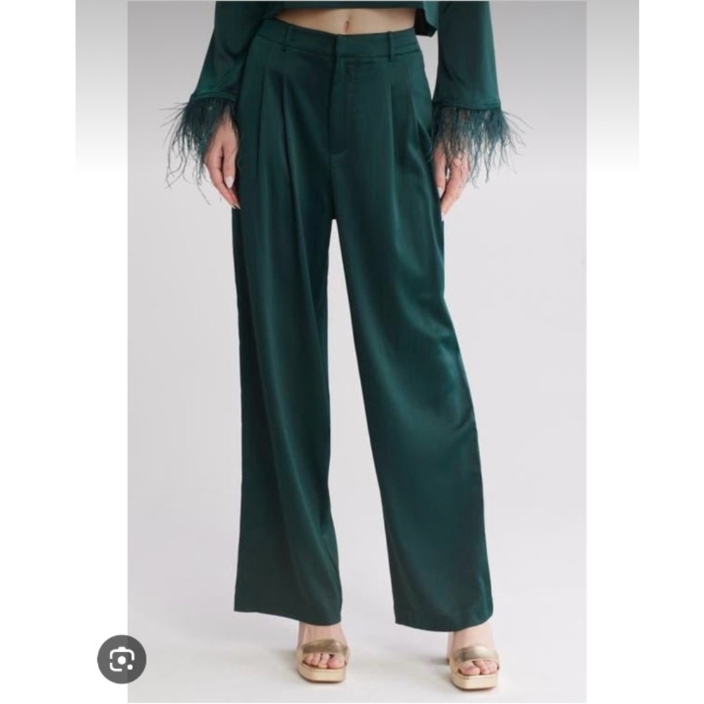 Wayf satin trousers